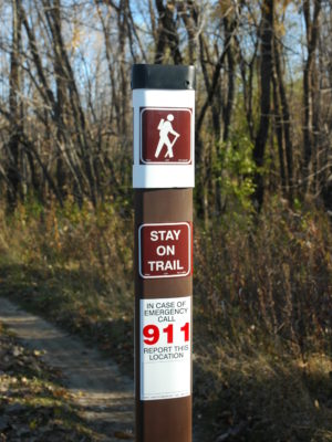 Trail Marker Posts