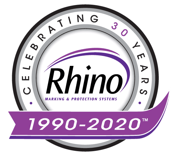 Rhino 30th Logo